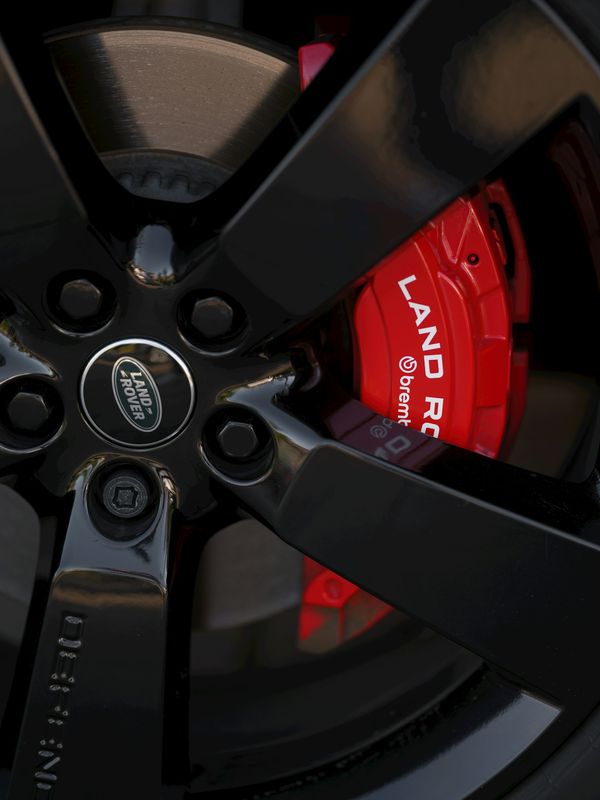 powder coated brake caliper