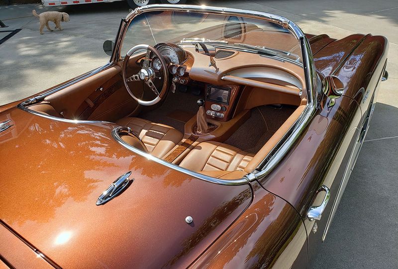 How Powder Coating Transformed a 1958 Corvette