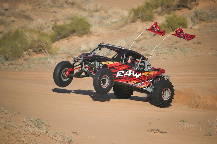 RAW Motorsports — Desert Dune Jump