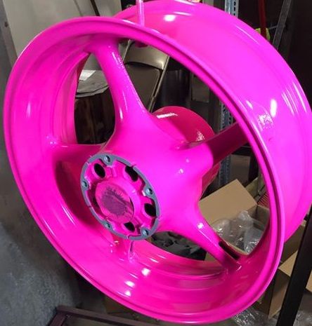 Neon Pink 5-Spoke