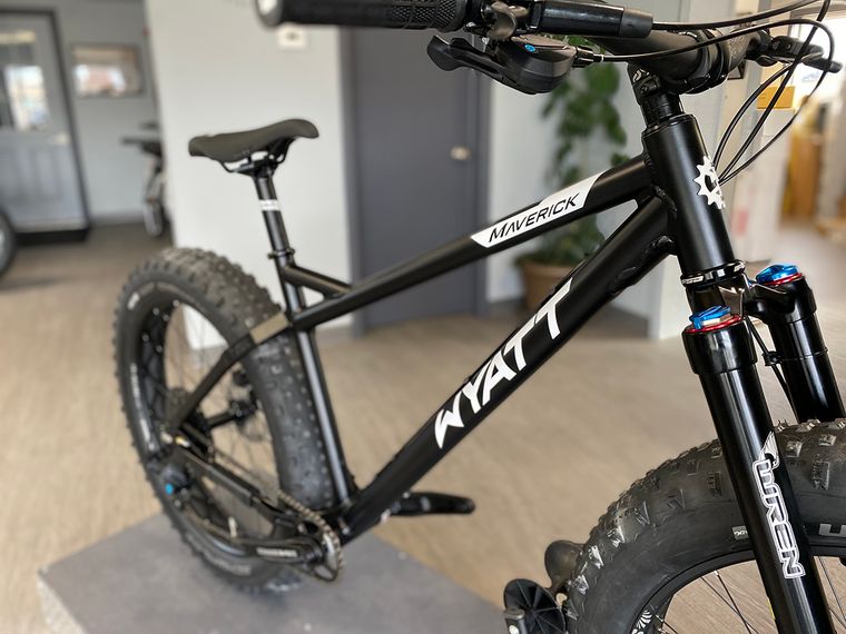 Fat Bike Frame — Matte Black