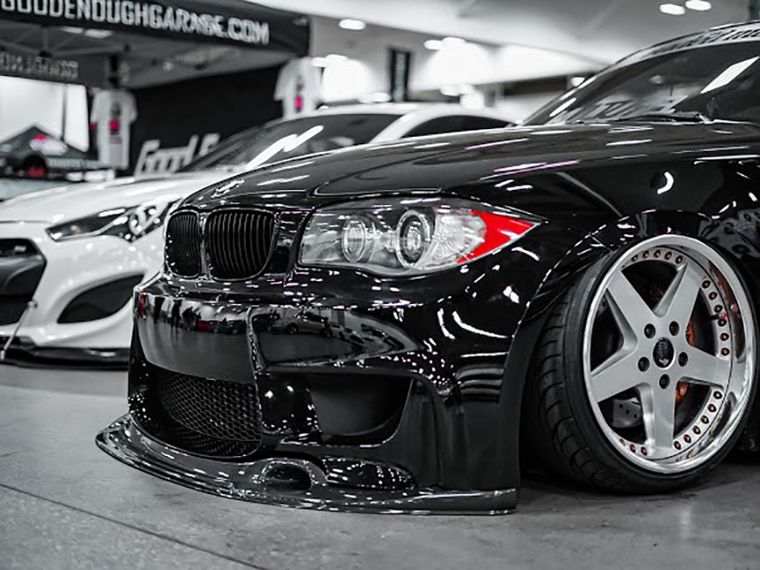 BMW 1M — Silver and Clear Coat