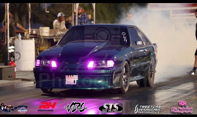 Mustang Drag Refinish 