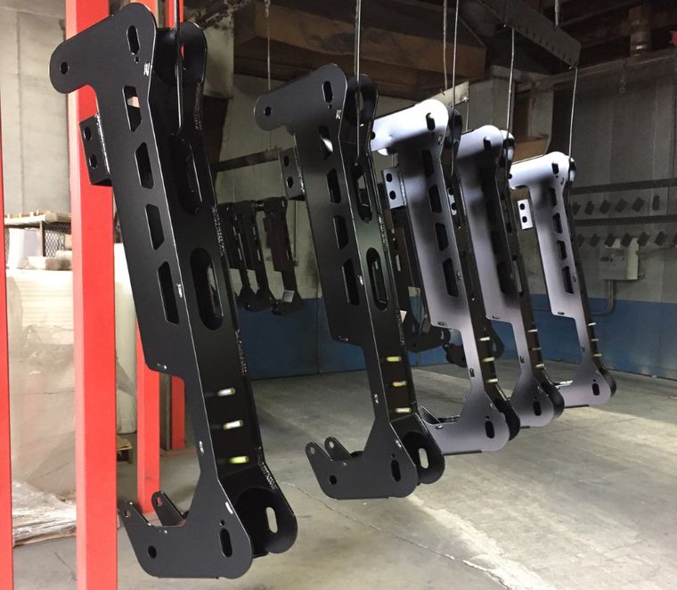 Suspension Lift Kit — Gloss Black