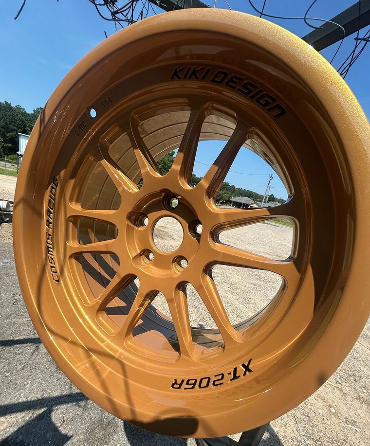 Gold Nugget Racing Wheel