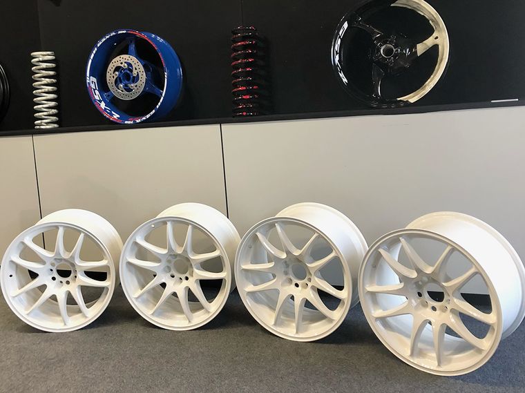 Gloss White Race Set