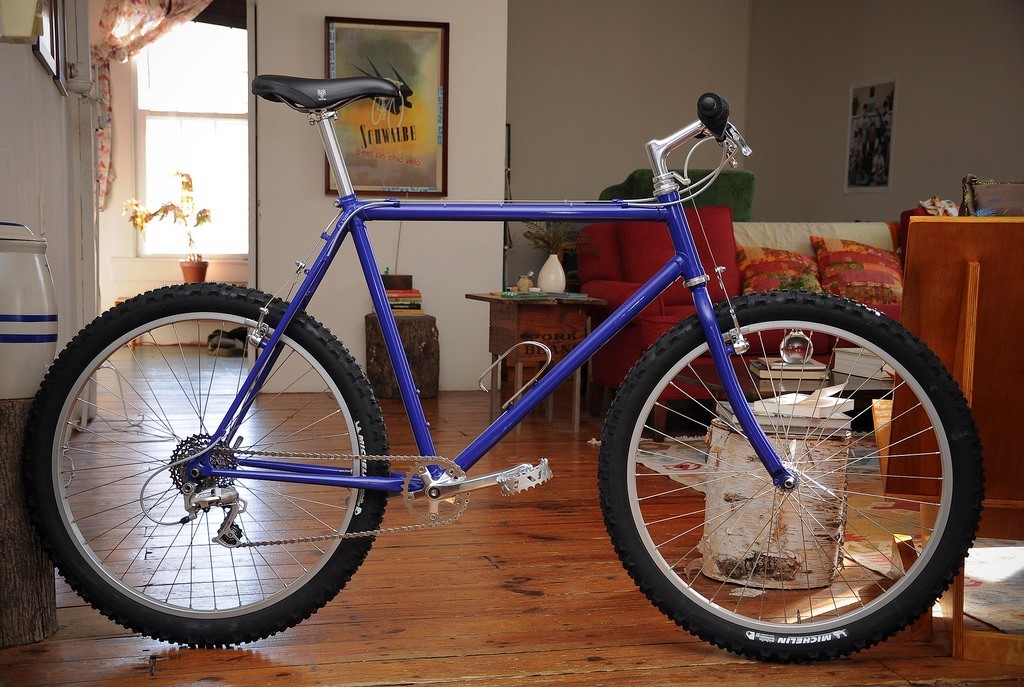 mountain bike powder coating