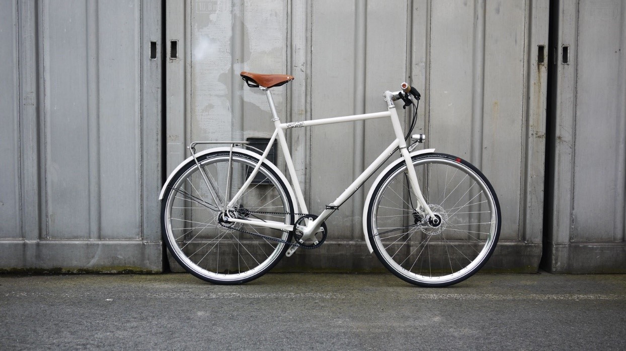 white bike paint