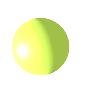 Color swatch of neon yellow OpenThrottle powder